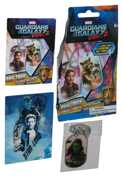 Marvel Guardians of The Galaxy Vol. 2 Gamora BullsiToy Dog Tag Necklace