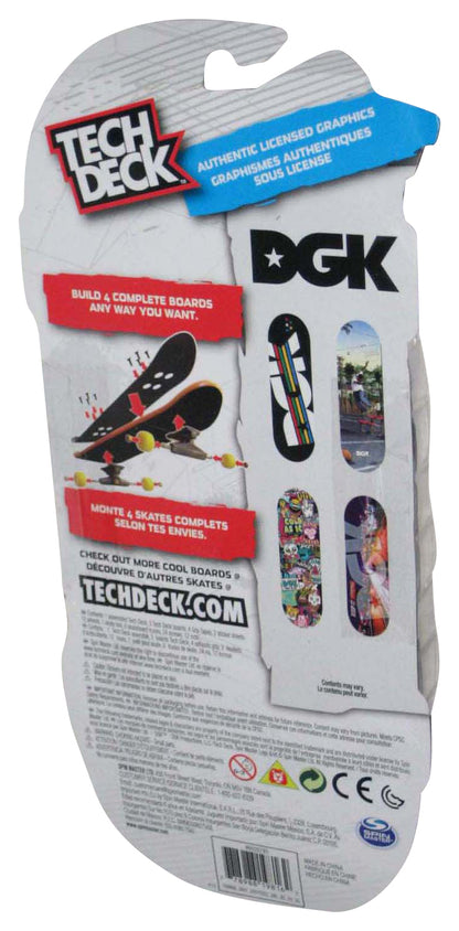 Tech Deck DGK Spin Master Mini Toy Fingerboard Skateboard 4-Pack