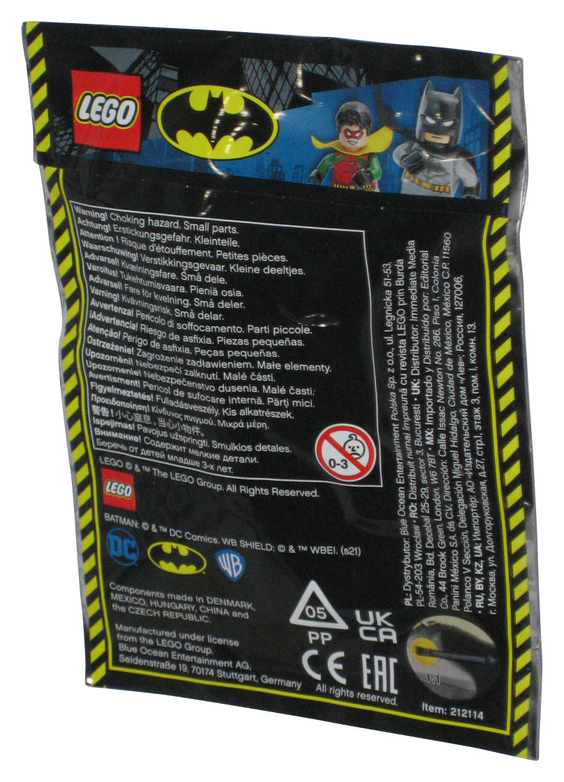LEGO DC Robin w/ Surf Board Mini Figure 212114 - (Foil Bag Packaging)