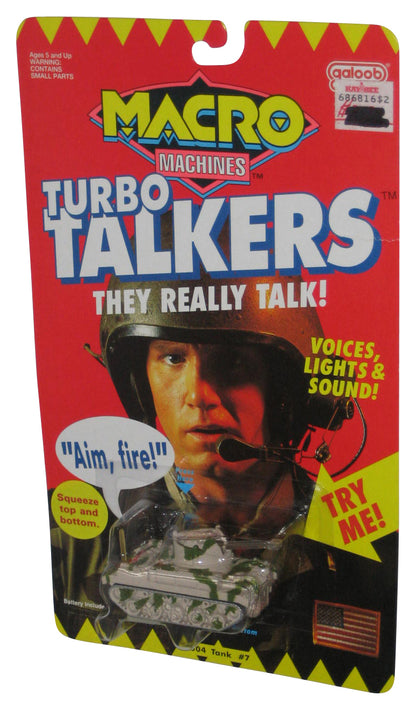 Macro Machines Turbo Talkers (1990) Galoob Voices Lights Sound Toy Tank #7