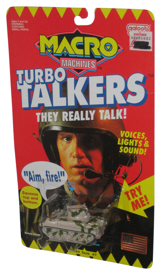 Macro Machines Turbo Talkers (1990) Galoob Voices Lights Sound Toy Tank #7