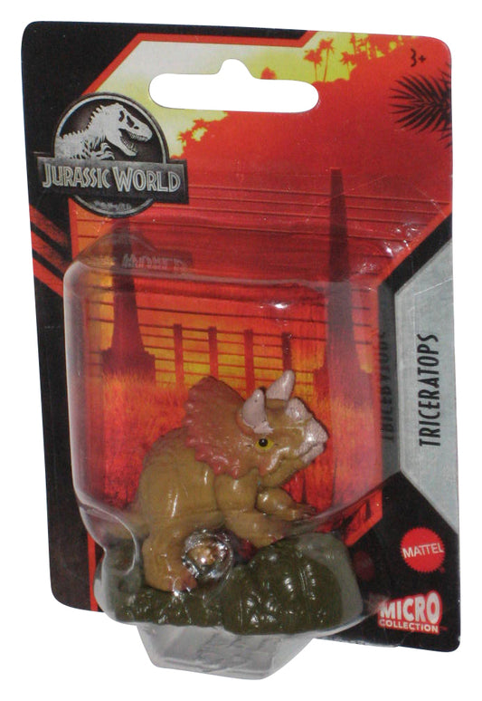 Jurassic World Triceratops (2020) Mattel Micro Collection Mini Figure