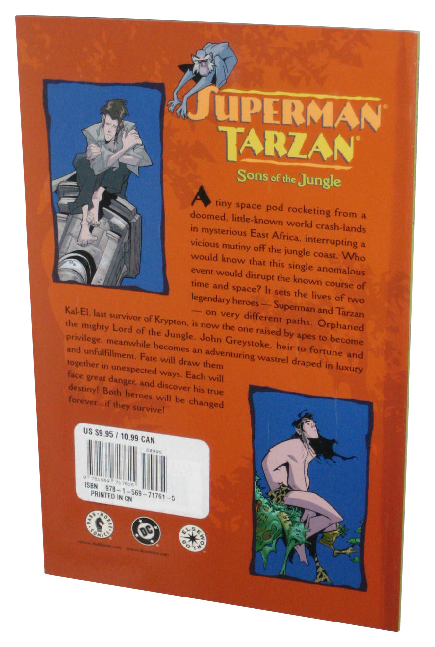 DC Comics Superman Tarzan: Sons of The Jungle (2002) Paperback Book