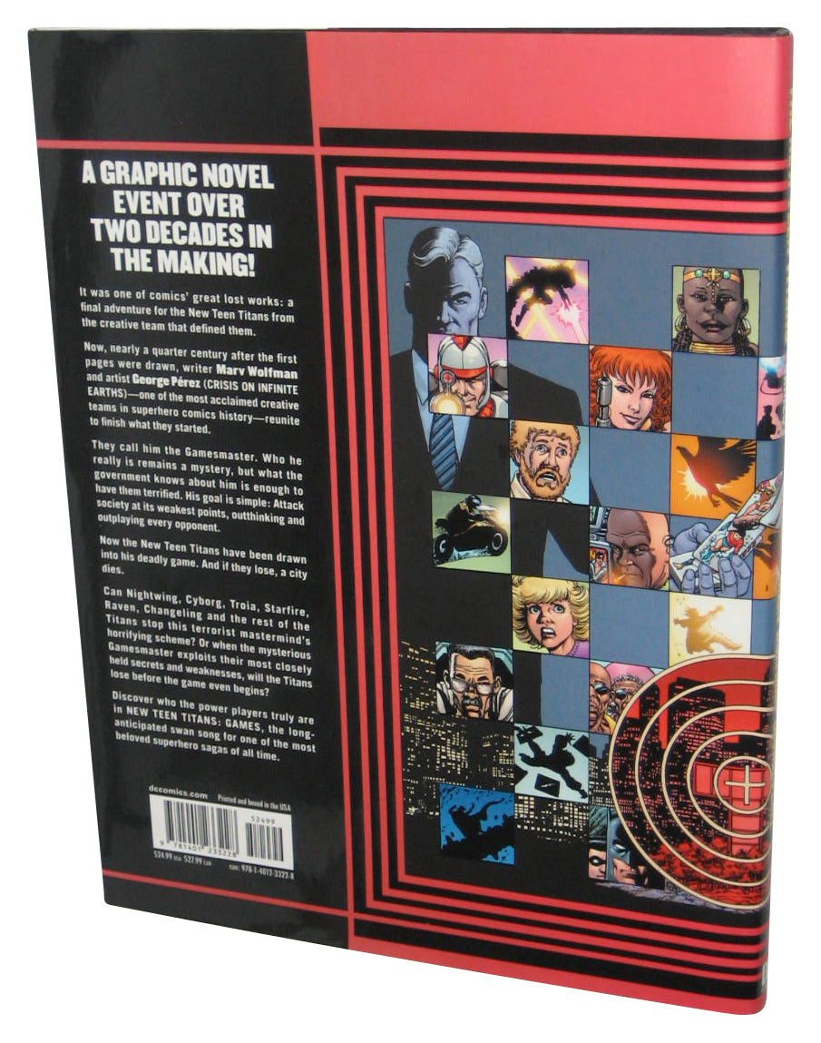 DC Comics New Teen Titans Games Graphic Novel (2011) Hardcover Book