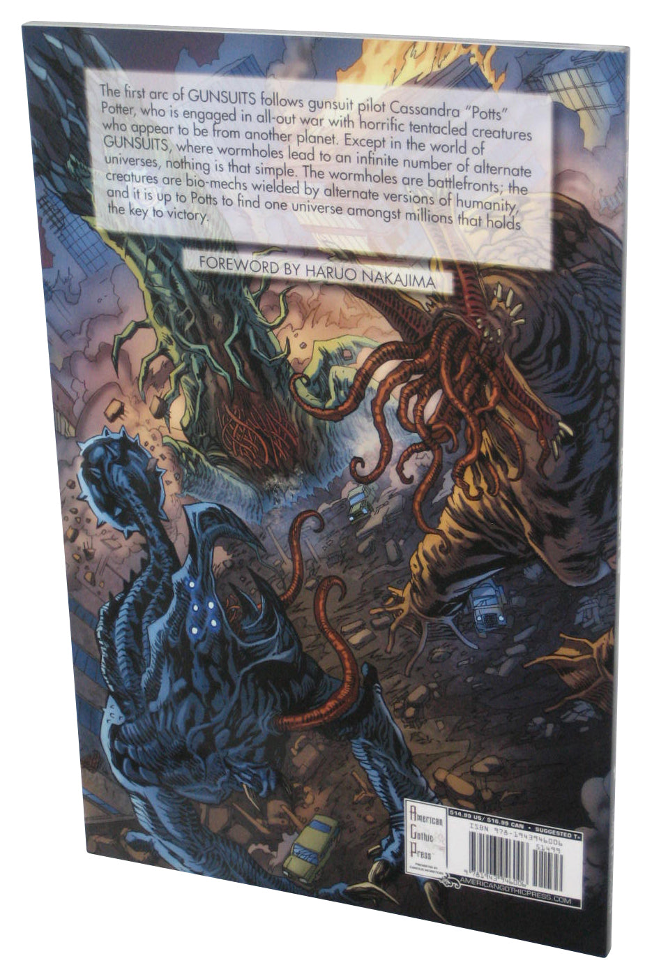 Gunsuits Volume 1 Evolutionary Tactics (2016) Paperback Book