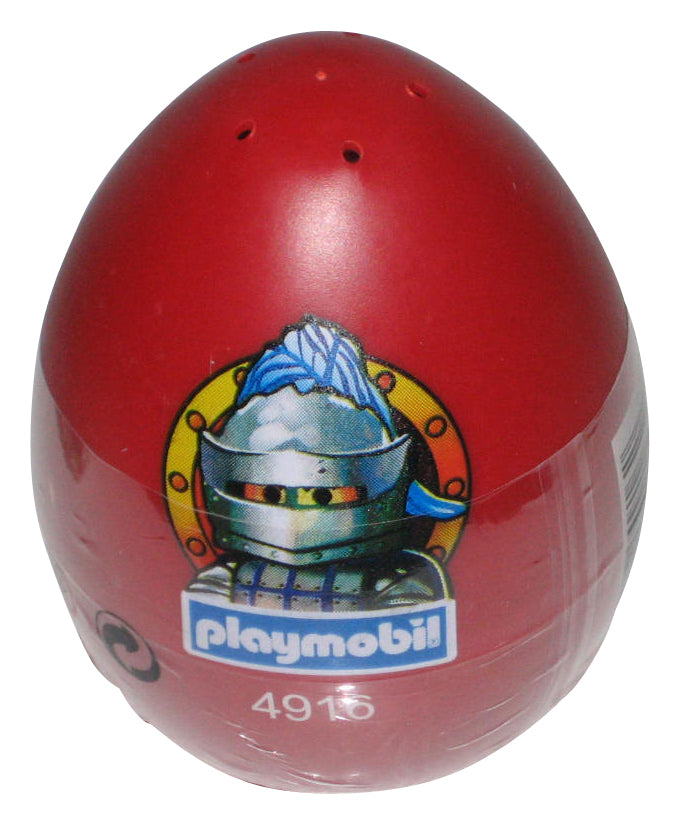 Playmobil (2004) Red Easter Egg Blue Knight Figure 4916