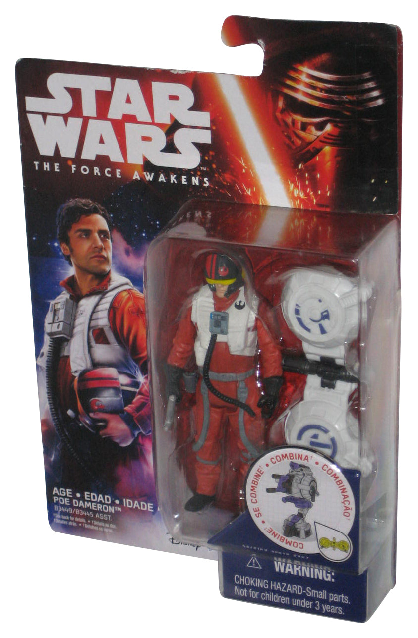 Star Wars Force Awakens (2015) Hasbro Space Mission Poe Dameron Figure