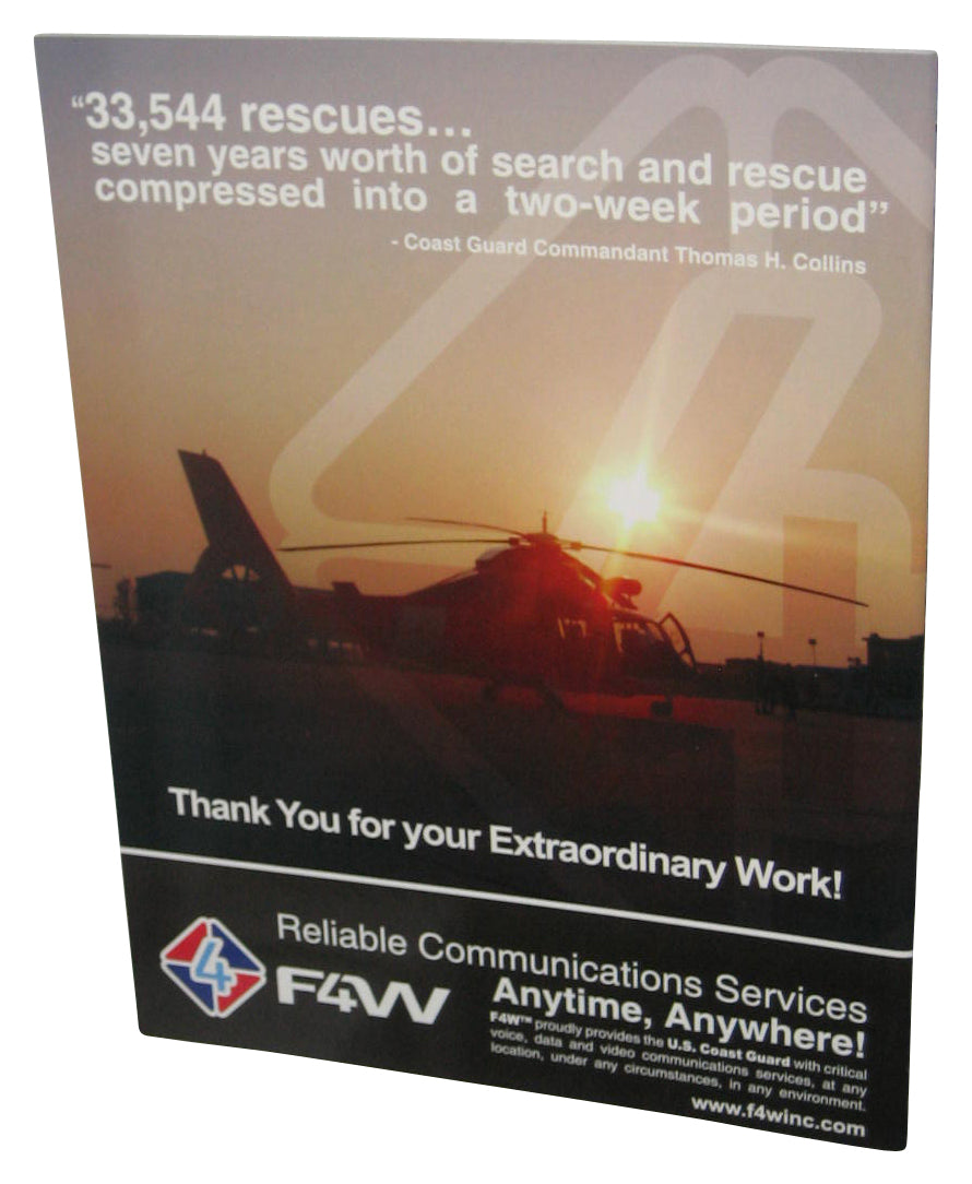 Hurricane Katrina (2005) F4W The US Coast Guard At Its Best Paperback Book