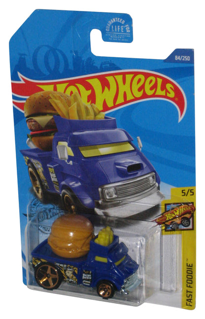 Hot Wheels Fast Foodie Buns of Steel Blue 5/5 (2017) Toy Car 84/250