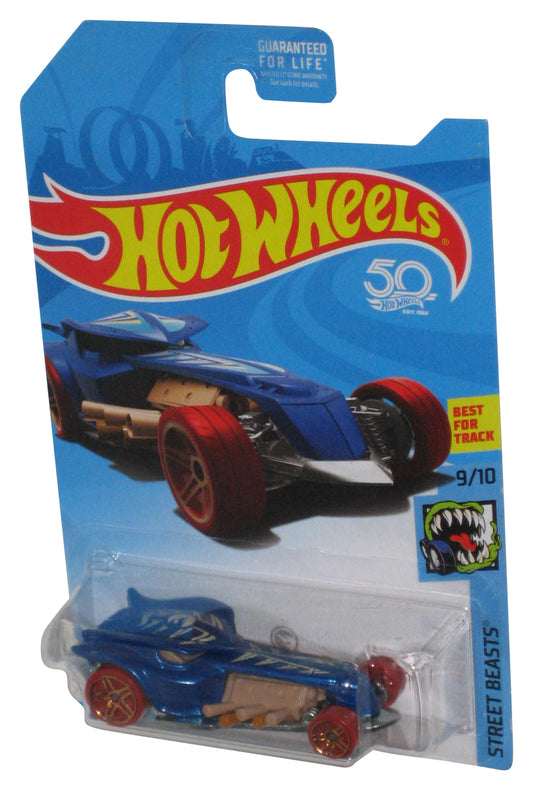 Hot Wheels Ratical Racer Blue Street Beasts (2017) Toy Car #9/10