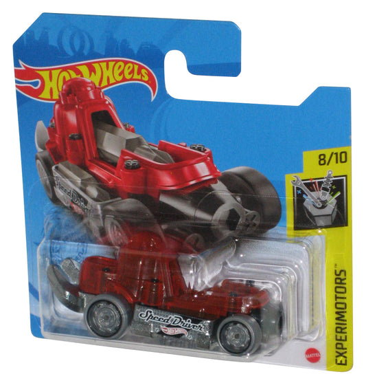 Hot Wheels Experimentors (2018) Red Speed Driver Toy Car #8/10 - (Short Card)