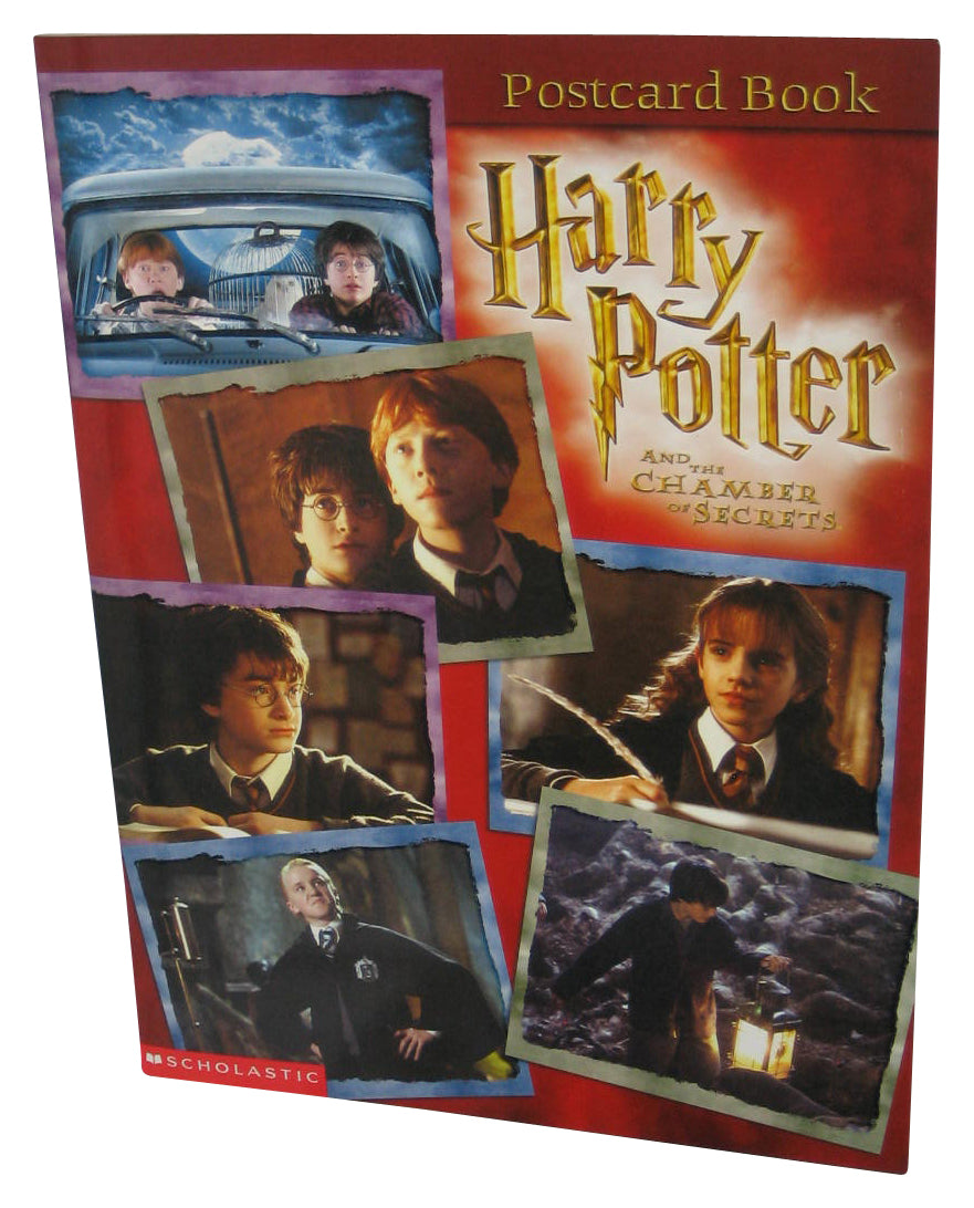 Harry Potter & The Chamber of Secrets Movie Scholastic (2002) Paperback Postcard Book