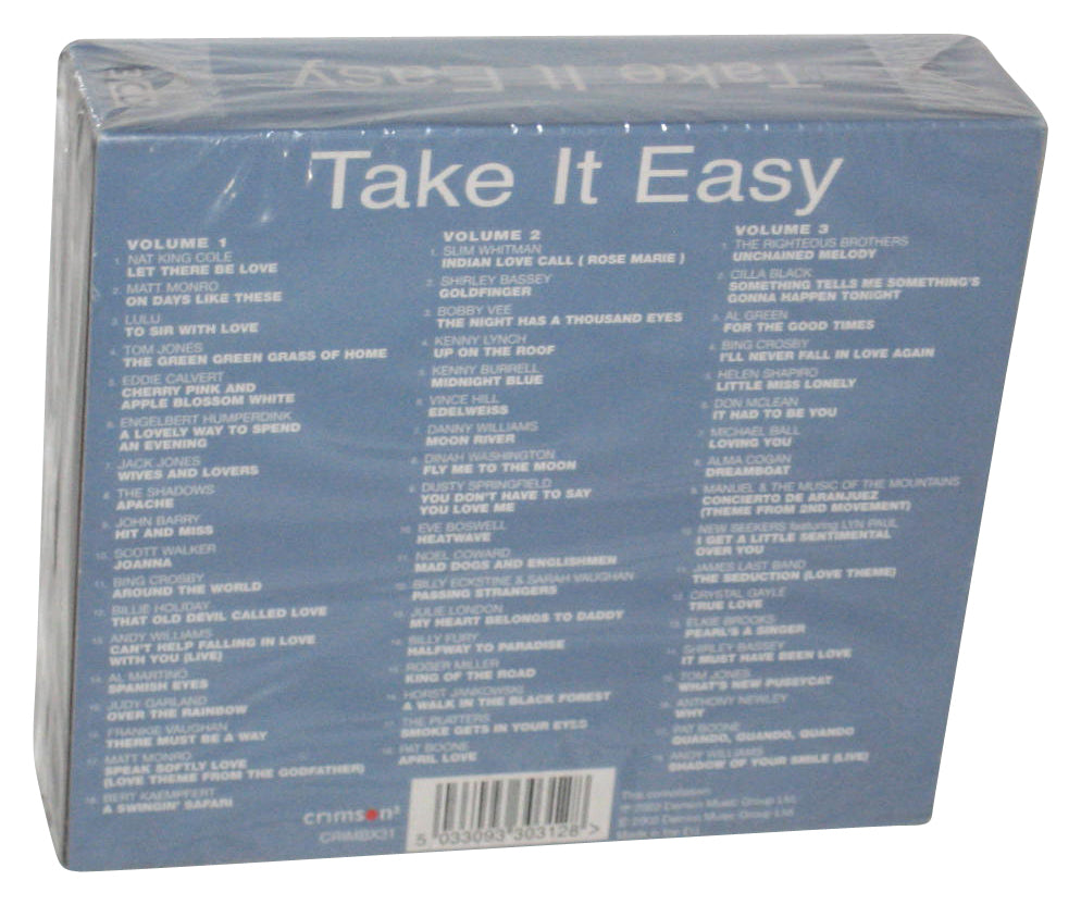 Take It Easy 54 Smooth Classics (2002) Music CD Box Set - (3 CDs)