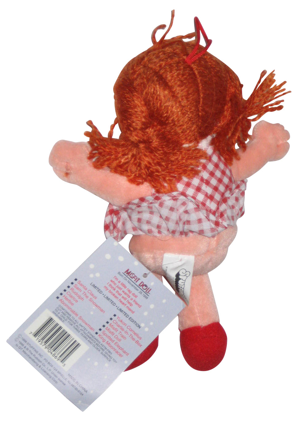 Rudolph Island of Misfit Toys Misfit Doll (1999) CVS Stuffins Toy Plush