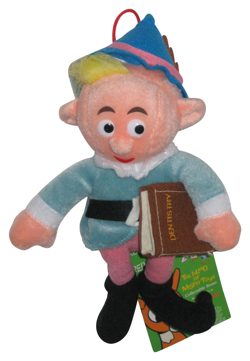 Rudolph Island of Misfit Toys Hermey The Elf (1999) CVS Stuffins Toy Plush - (Dark Blue Hat Version)