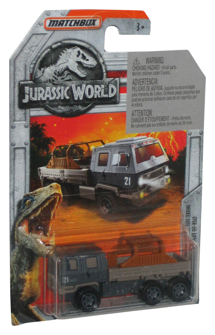 Jurassic World Off-Road Rescue Rig (2018) Mattel Matchbox Toy Car