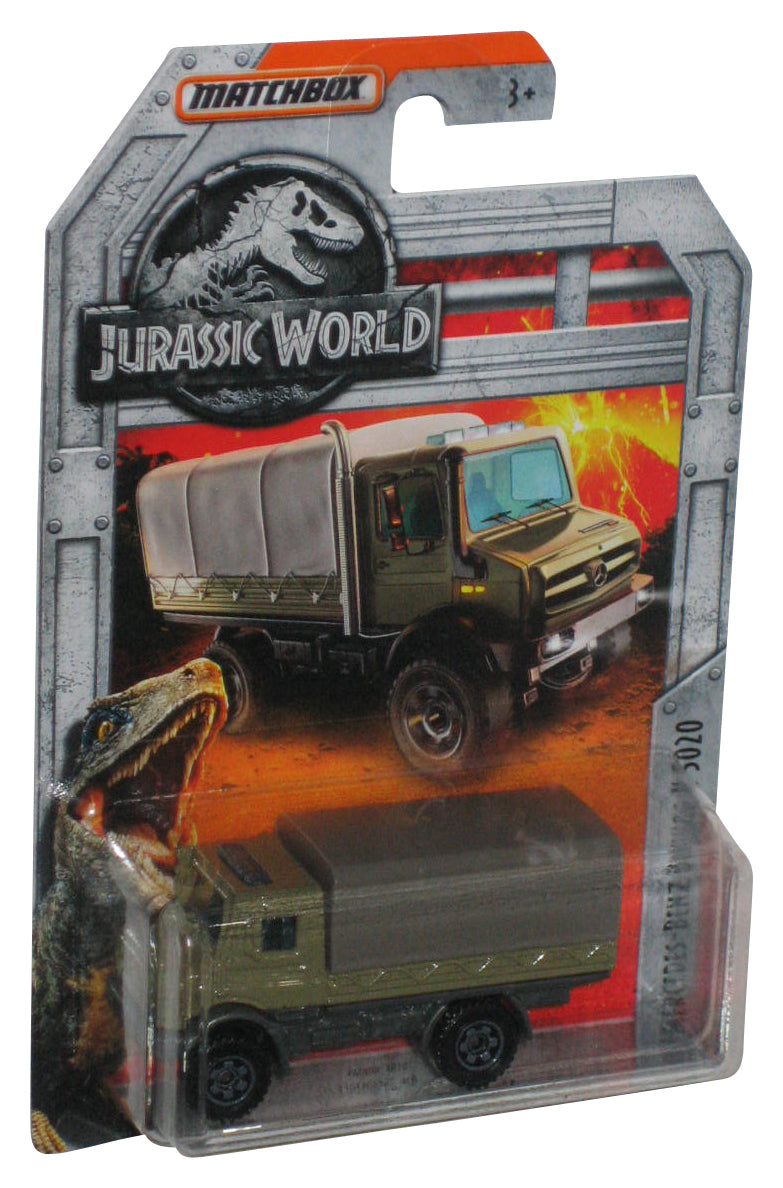 Jurassic World Mercedes-Benz Unimog U 5020 (2018) Mattel Matchbox Toy Car