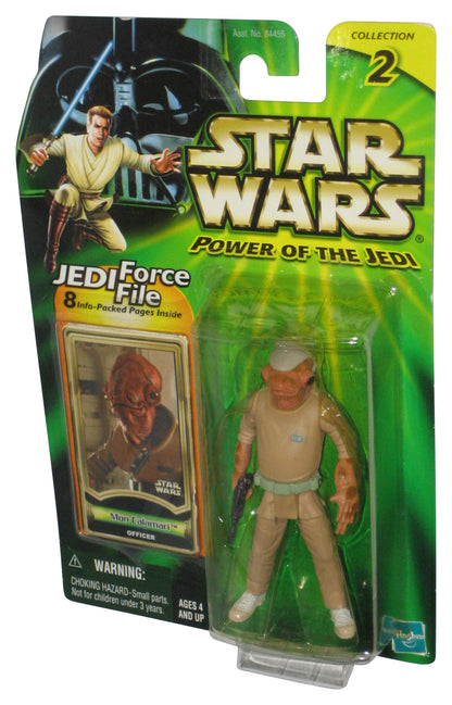 Star Wars Power of The Jedi (2000) Mon Calamari Green Card 3.75 Inch Figure