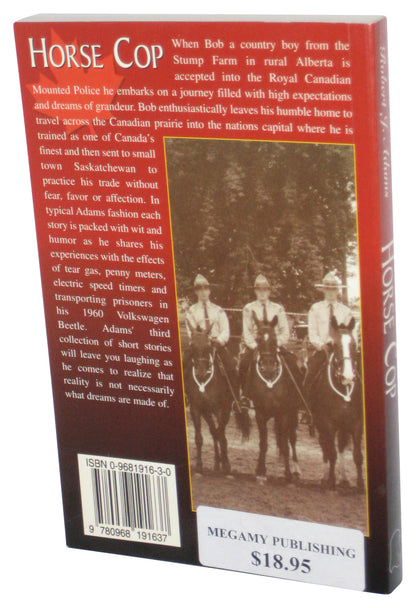 Horse Cop (1998) Paperback Book - (Robert J. Adams)