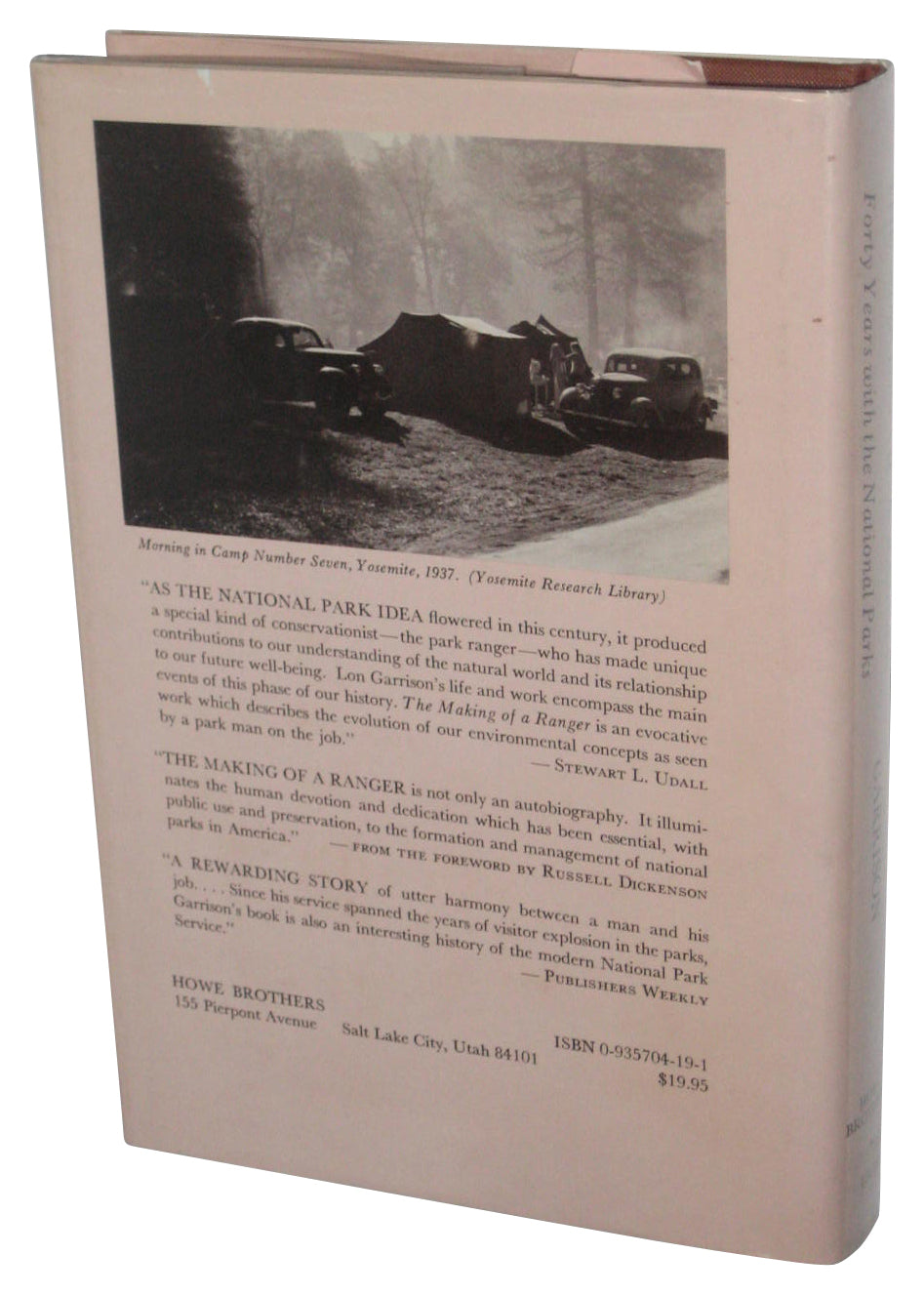 The Making of a Ranger (1983) Hardcover Book - (Forty Years With the National Parks)