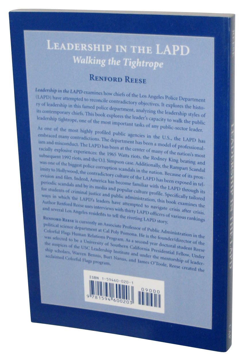Leadership in the LAPD: Walking the Tightrope Paperback Book