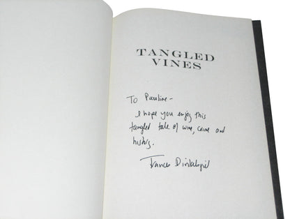 Tangled Vines (2015) Hardcover Book - (Greed, Murder, Obsession, and an Arsonist in the Vineyards of California)