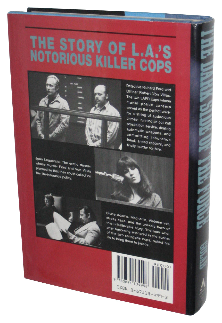 The Dark Side of the Force (1993) Hardcover Book - (A True Story of Corruption and Murder in the LAPD)