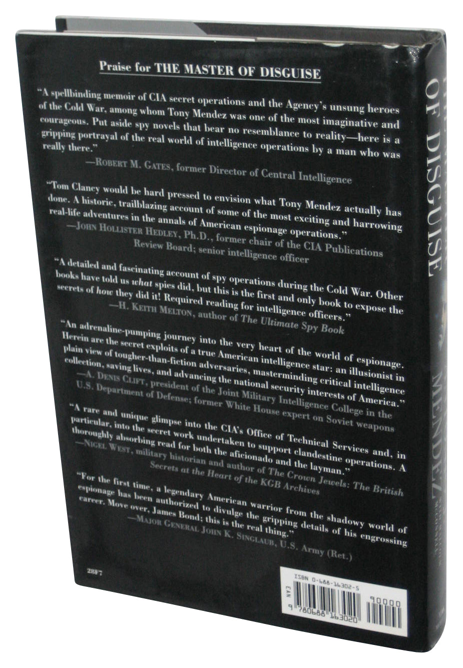 The Master of Disguise: My Secret Life in the CIA (1999) Hardcover Book