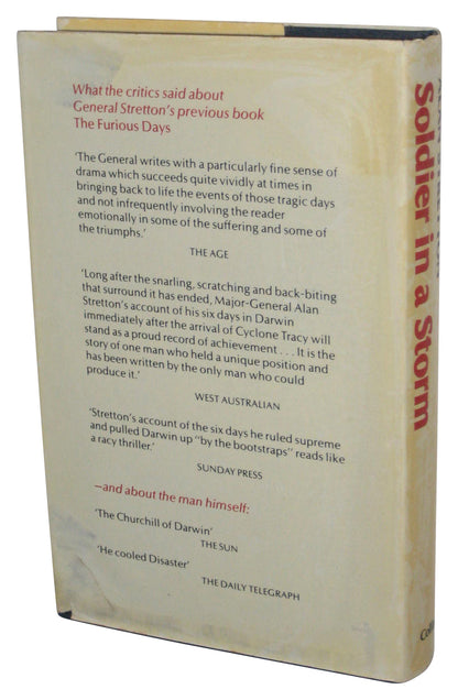 Soldier In A Storm (1978) Hardcover Book - (Alan Stretton)