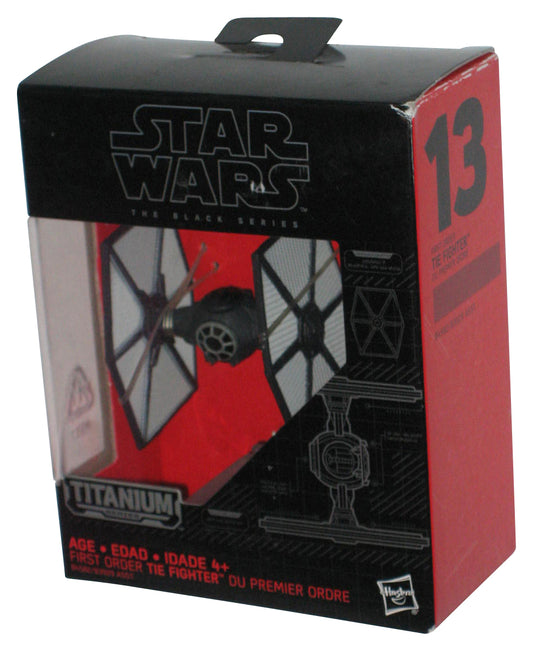Star Wars Rogue One Black Titanium Series (2016) First Order TIE Fighter Toy #13