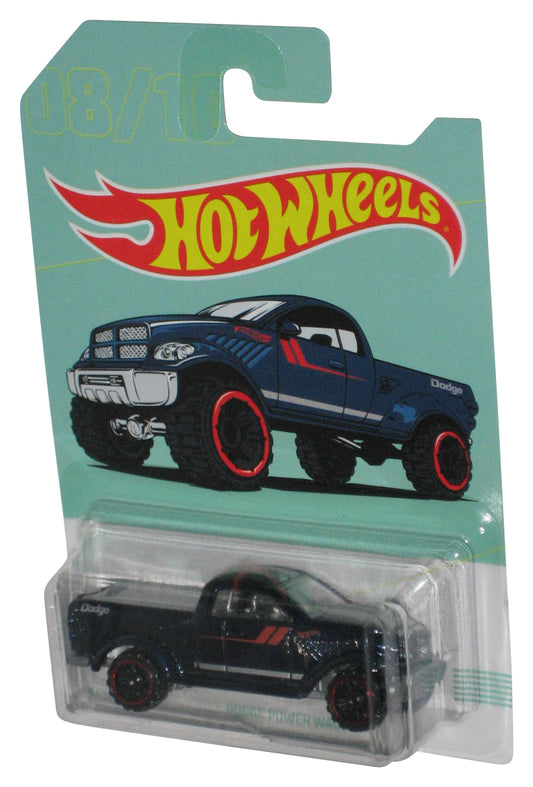 Hot Wheels (2017) Dodge Power Wagon Dark Blue Toy Truck #8/10