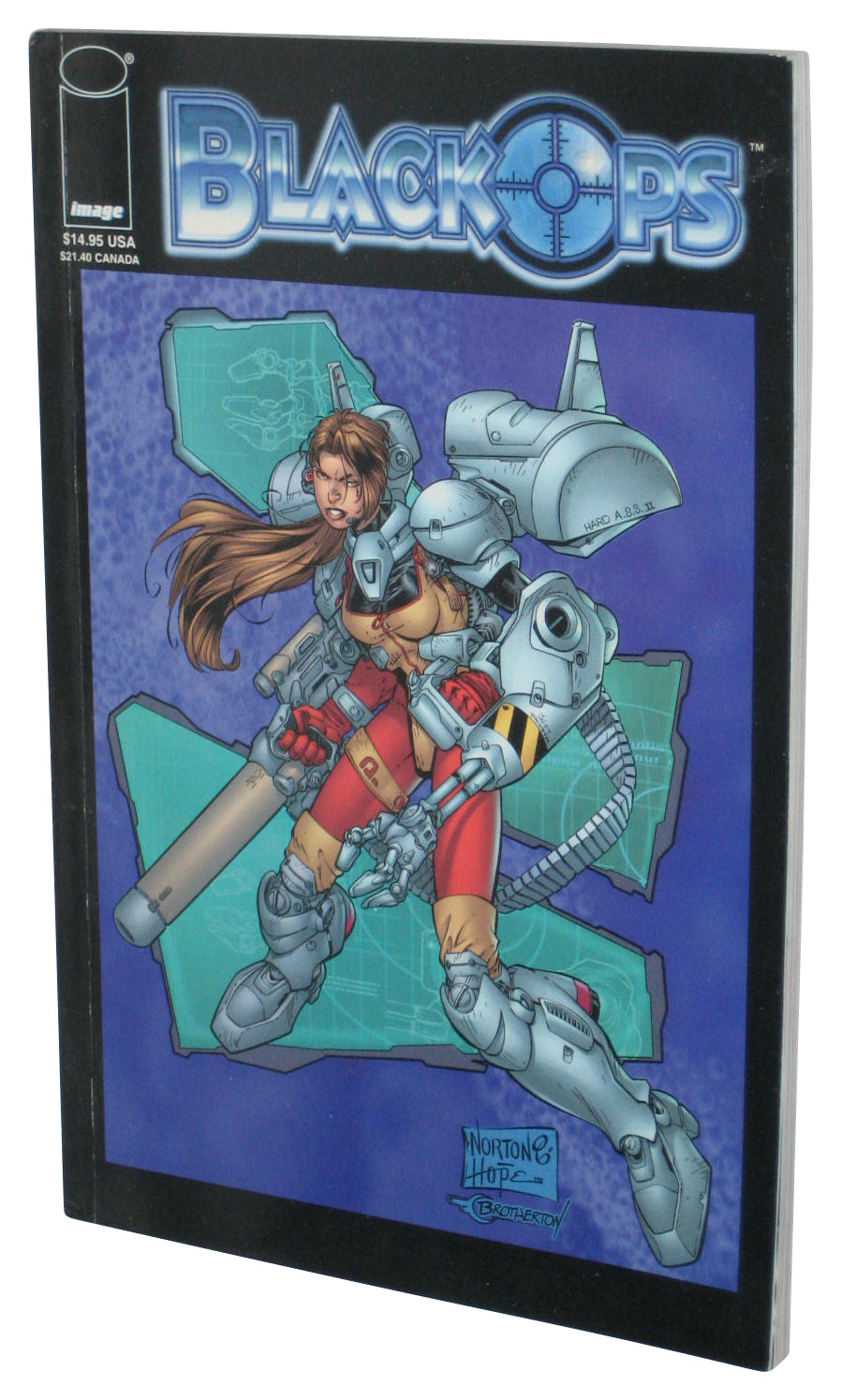 Blackops Image Comics Paperback Book - (Norton, Bury, Hope)