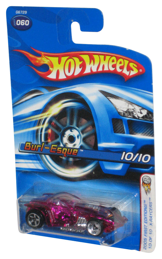 Hot Wheels (2005) First Edition X-Raycers 10/10 Purple Burl-Esque 060 Toy Car #060
