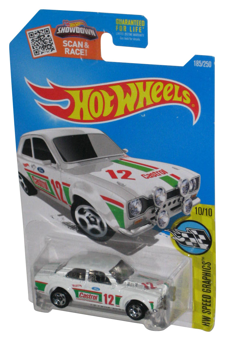 Hot Wheels '70 Ford Escort RS1600 #10/10 (2015) Die-Cast Toy Car 185/250
