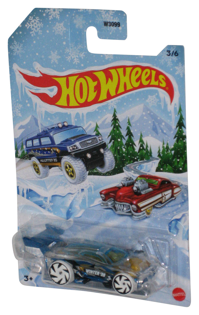 Hot Wheels Blue Paradigm Shift (2020) Die-Cast Toy Car #3/6 - (Dented Plastic)