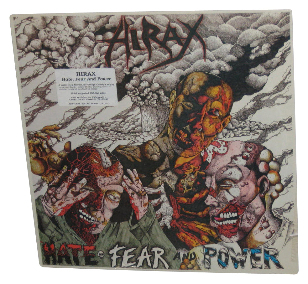 Hate Fear And Power Kirax (1986) LP Vinyl Record