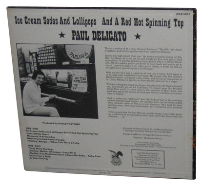 Paul Delicato Ice Cream Sodas and Lollipops LP Vinyl Record