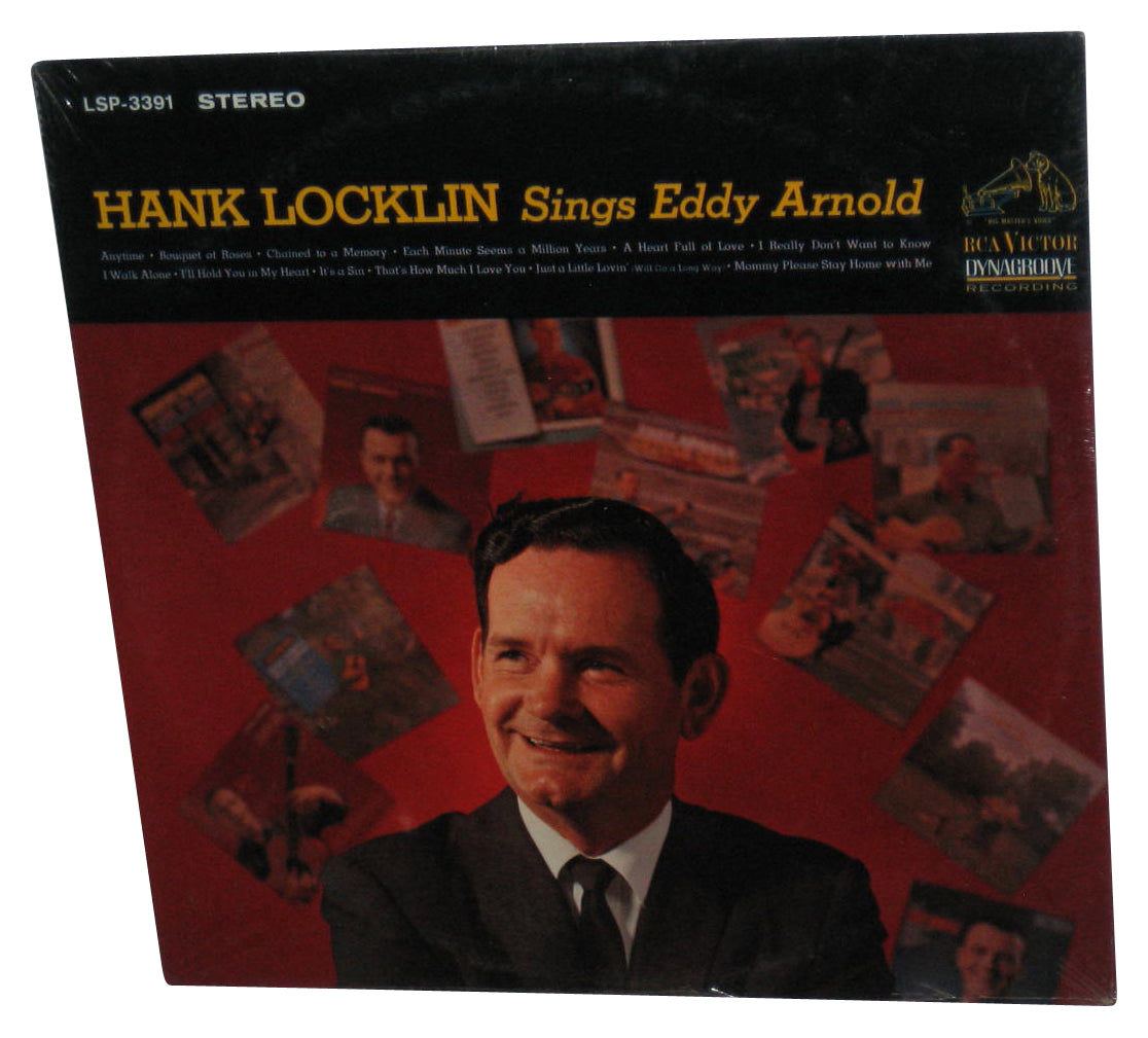 Hank Locklin Sings Eddy Arnold (1965) LP Vinyl Record