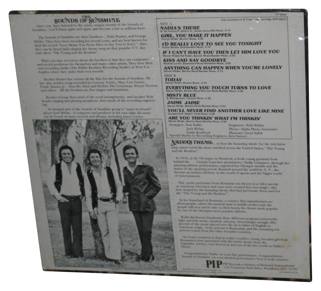 Nadia's Theme Sung by Sounds of Sunshine (1976) LP Vinyl Record