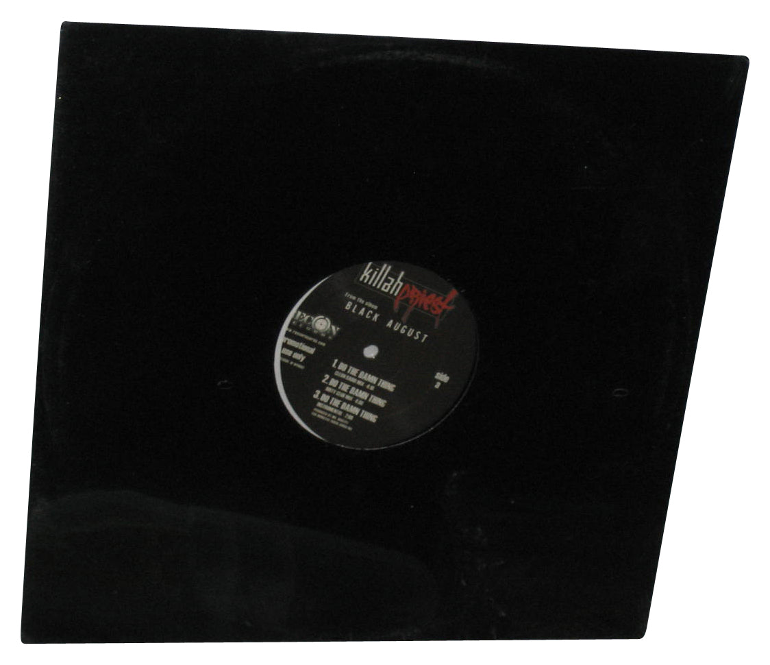 Killah Priest Black August Do The Damn Thing Promo LP Vinyl Record