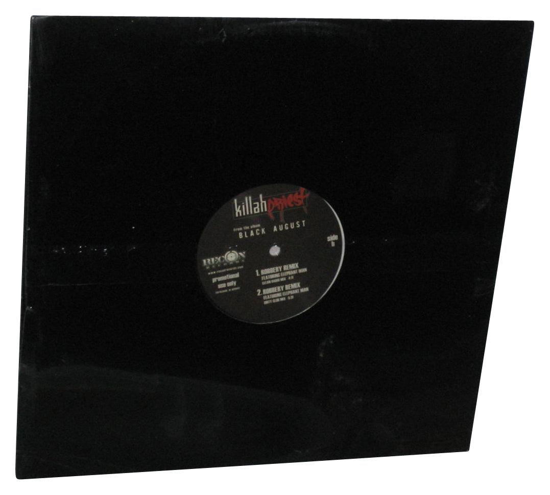 Killah Priest Black August Do The Damn Thing Promo LP Vinyl Record