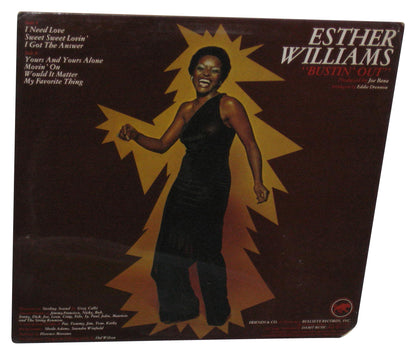 Esther Williams Bustin Out (1978) LP Vinyl Record