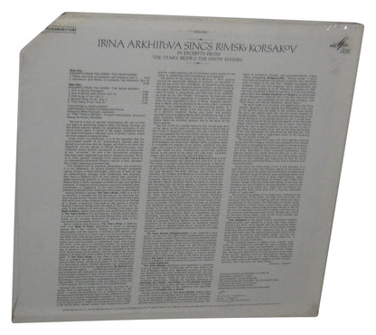 Irina Arkhipova Sings Rimsky Korsakov (1976) LP Vinyl Record