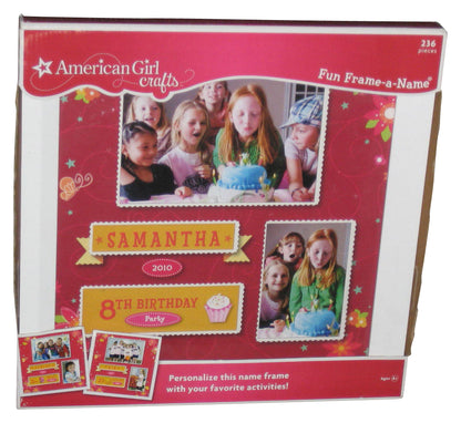 American Girl Crafts Fun Frame-A-Name 236-Piece Picture Frame