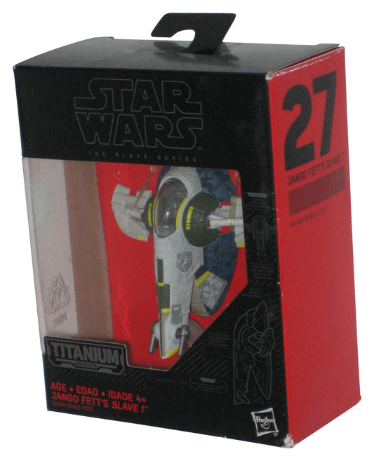 Star Wars Black Series (2015) Attack of The Clones Jango Fett's Slave I Titanium Toy #27