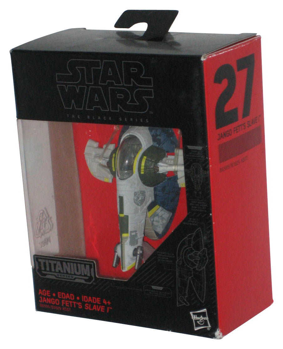 Star Wars Black Series (2015) Attack of The Clones Jango Fett's Slave I Titanium Toy #27
