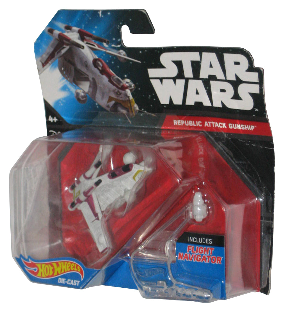 Star Wars Hot Wheels (2014) Republic Attack Gunship Die-Cast Toy Vehicle