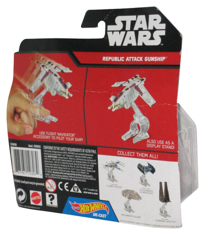 Star Wars Hot Wheels (2014) Republic Attack Gunship Die-Cast Toy Vehicle