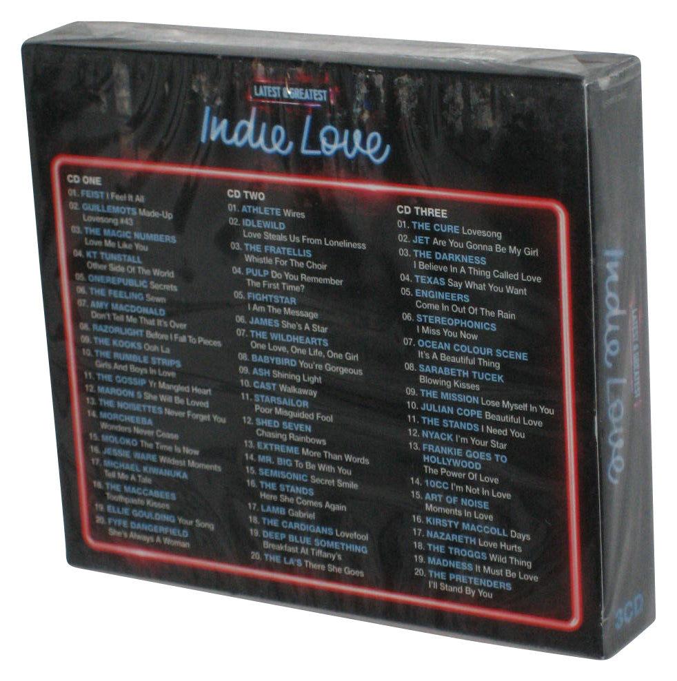 Indie Love-Latest & Greatest (2015) Audio Music CD Box Set -