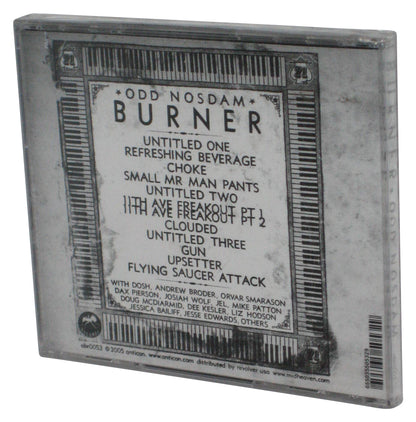 Odd Nosdam Burner (2005) Audio Music CD -